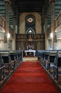Blick zum Altar